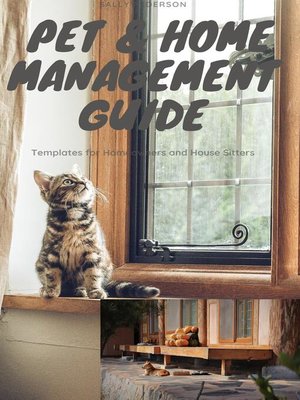 cover image of Pet and Home Management Manual